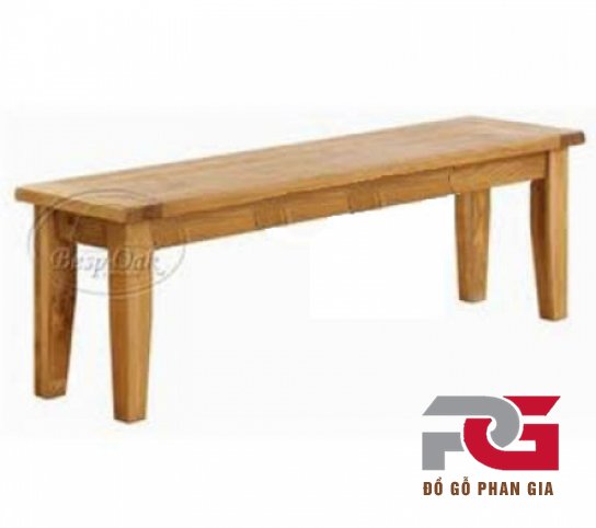  Ghế bench gỗ sồi 1800x400x500