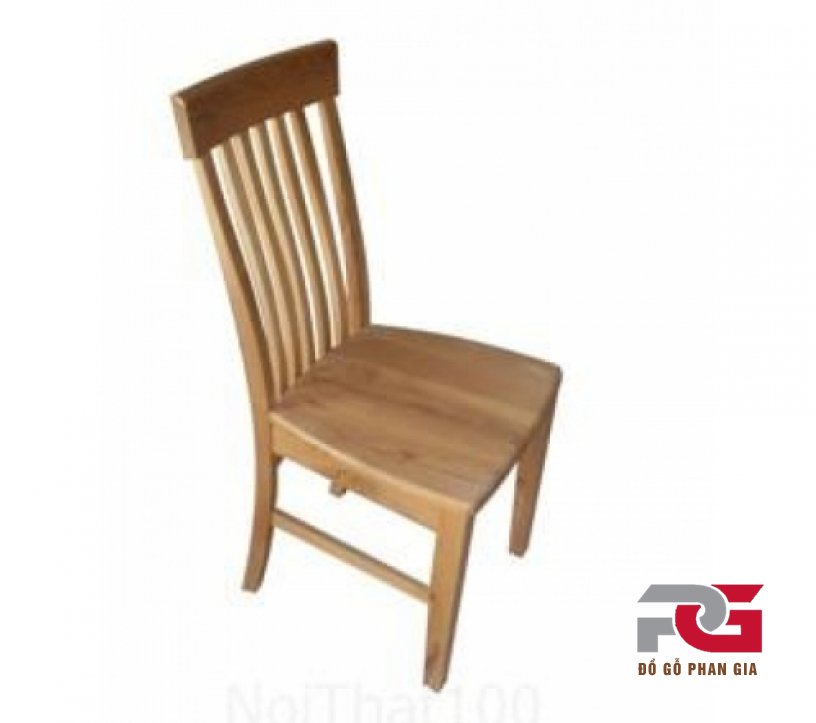  Ghế gỗ sồi 5 nan mặt gỗ